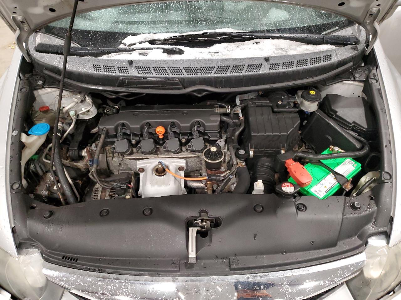 2010 Honda Civic VIN 2HGFA1F56AH307719 Copart auction photo, rear end / all over damage thumbnail 11