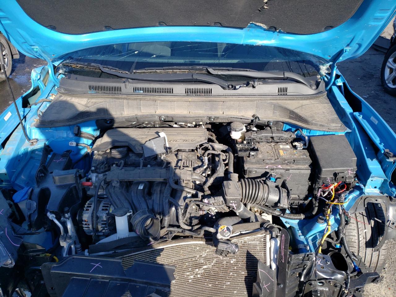 2023 Hyundai Kona VIN KM8K6CAB4PU951762 Copart auction photo, all over / minor dent/scratches damage thumbnail 11