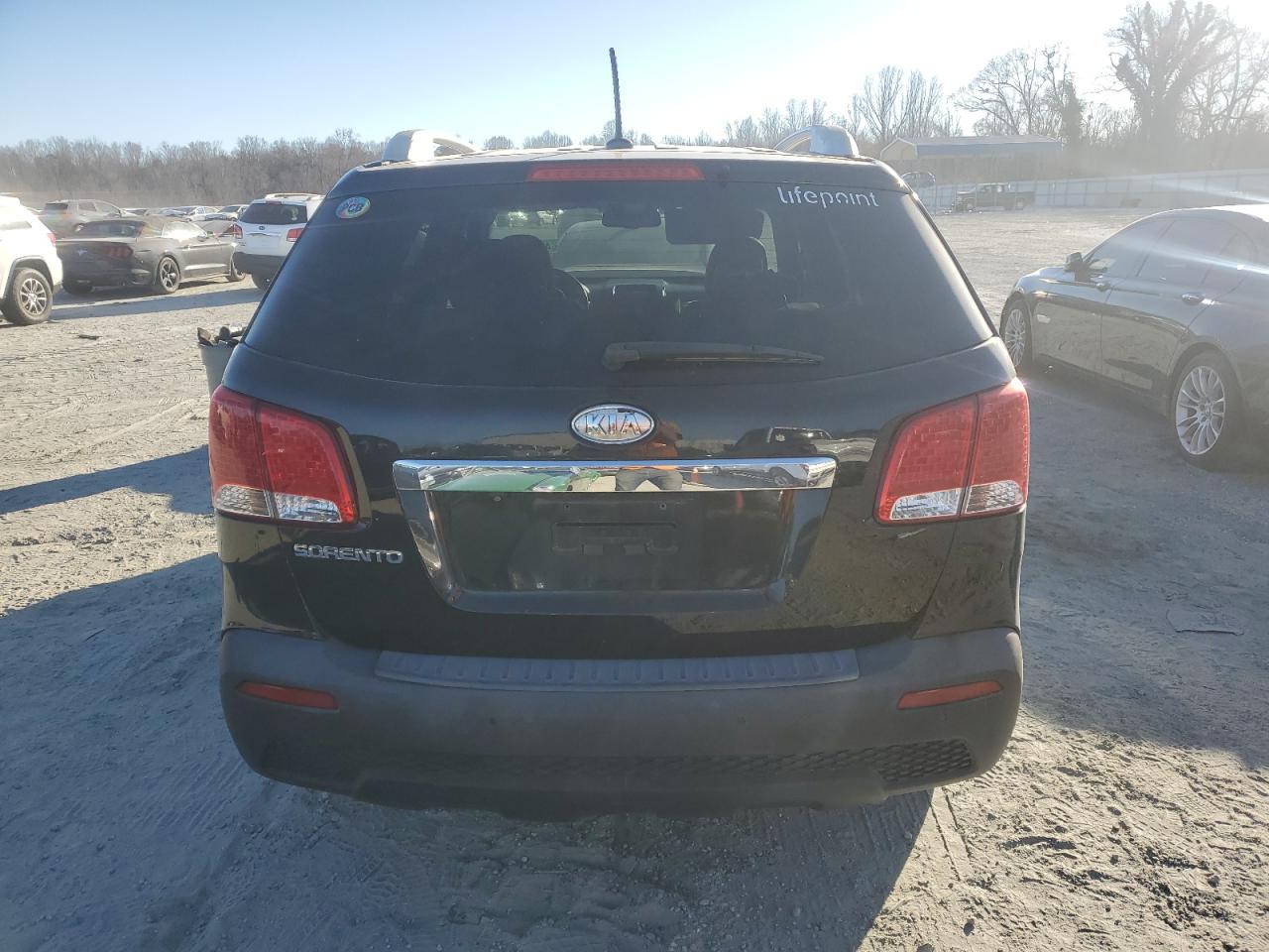 2013 KIA Sorento VIN 5XYKT4A6XDG351024 Copart auction photo, front end damage thumbnail 6