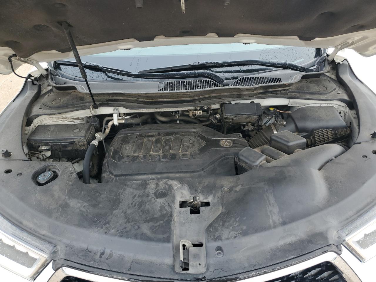 2017 Acura MDX VIN 5FRYD4H89HB014502 Copart auction photo, undercarriage / side damage thumbnail 12