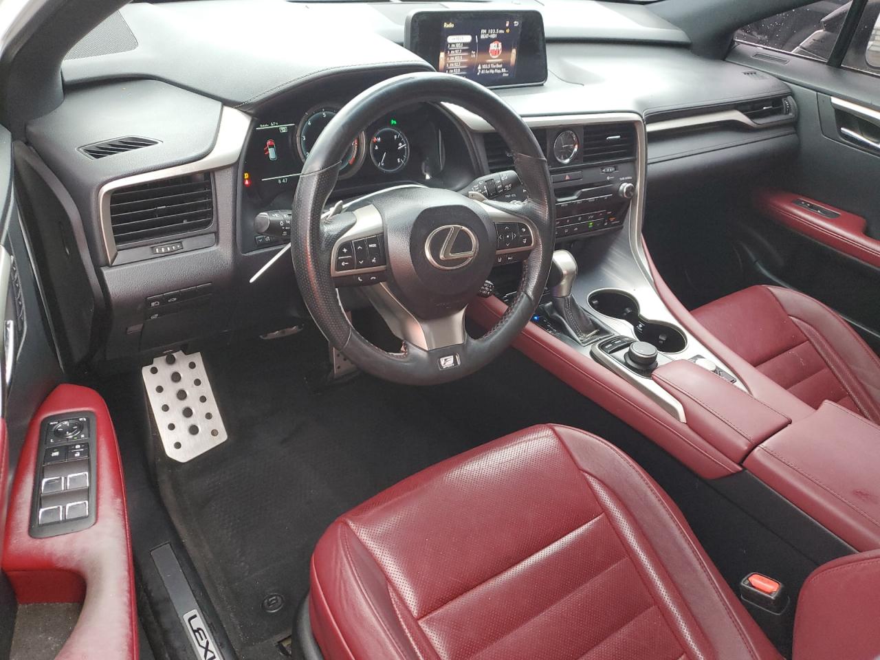 2017 Lexus RX VIN 2T2ZZMCA3HC088855 Copart auction photo, side / front end damage thumbnail 8