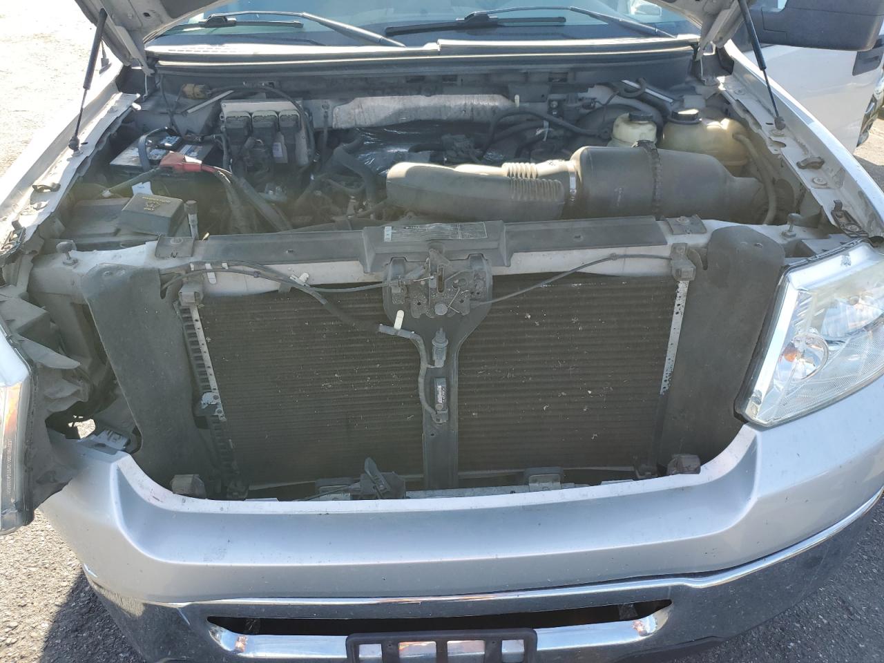 2008 Ford F-150 VIN 1FTRW12W78FA46110 Copart auction photo, front end / undercarriage damage thumbnail 11