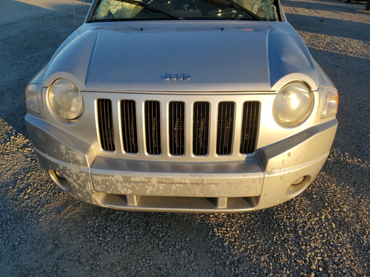 2007 Jeep Compass VIN 1J8FT57W17D302448 Copart auction photo, all over / mechanical damage thumbnail 11