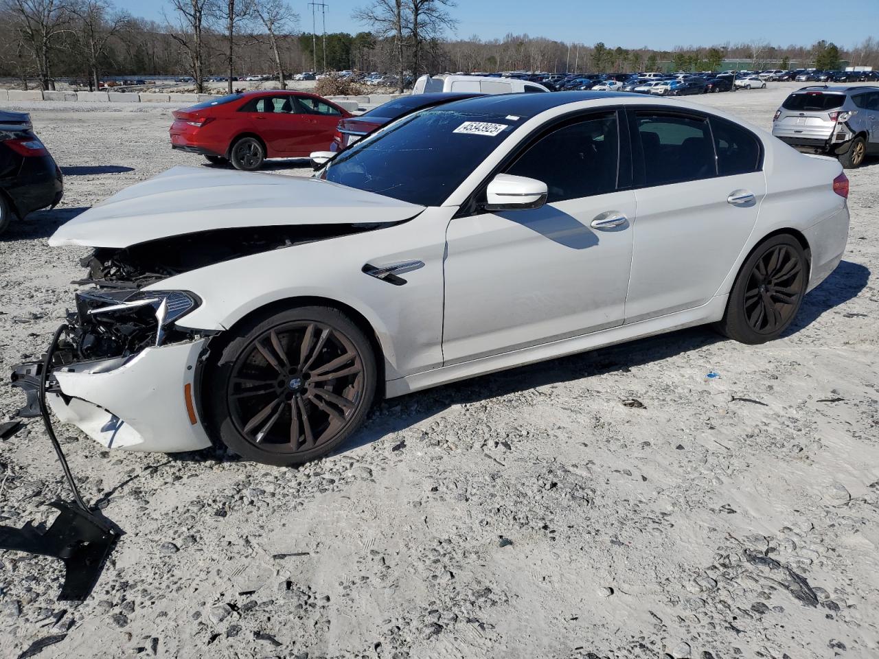 2018 BMW M5 VIN WBSJF0C58JB283563 - Copart auction photo