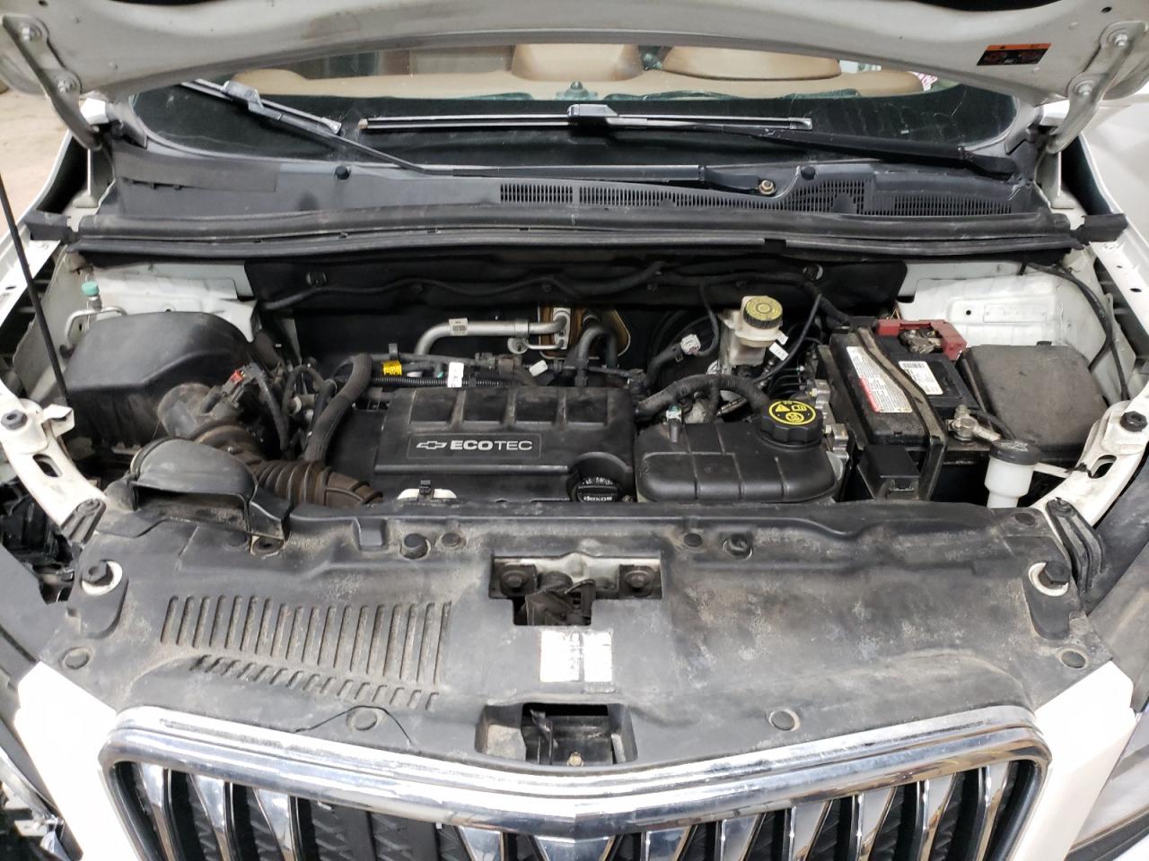 2015 Buick Encore VIN KL4CJGSB9FB266982 Copart auction photo, front end / minor dent/scratches damage thumbnail 12