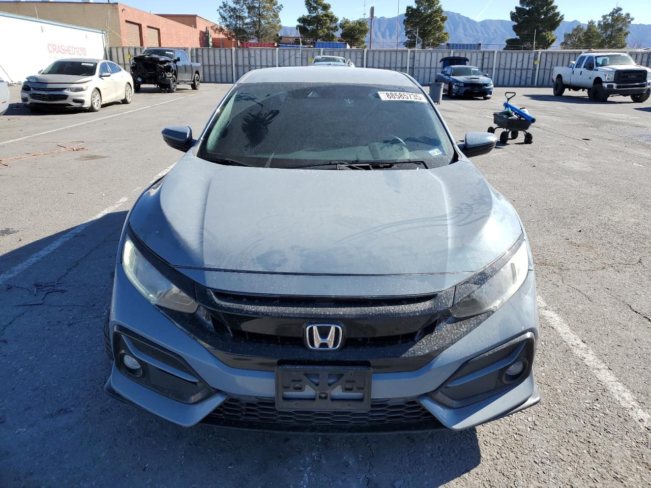 2021 Honda Civic VIN SHHFK7H49MU226046 Copart auction photo, undercarriage / front end damage thumbnail 5