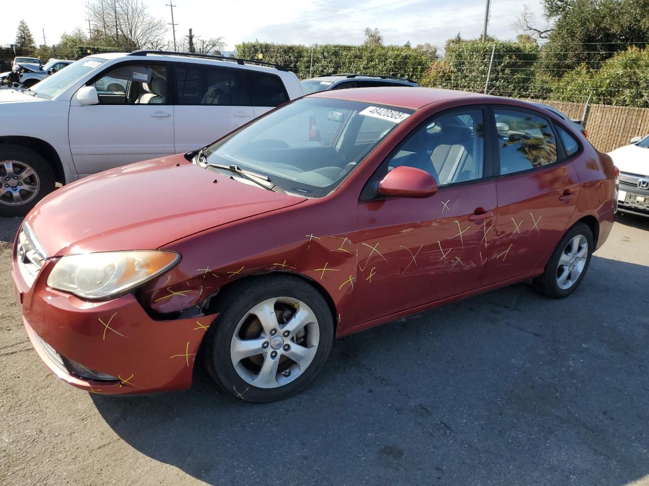 2009 Hyundai Elantra VIN KMHDU46D09U660421