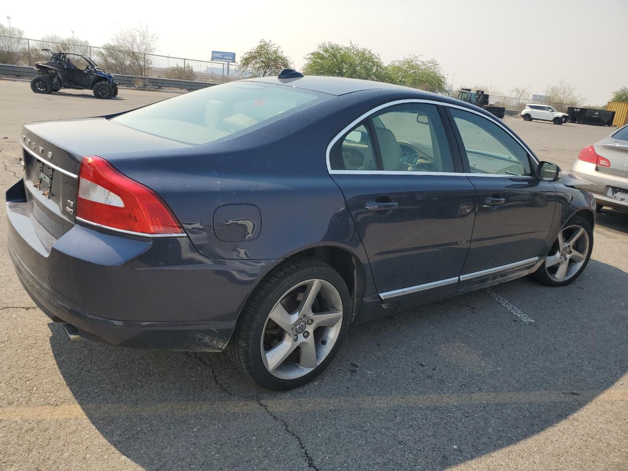 2010 Volvo S80 VIN YV1992AH6A1123238 Copart auction photo, front end damage thumbnail 3