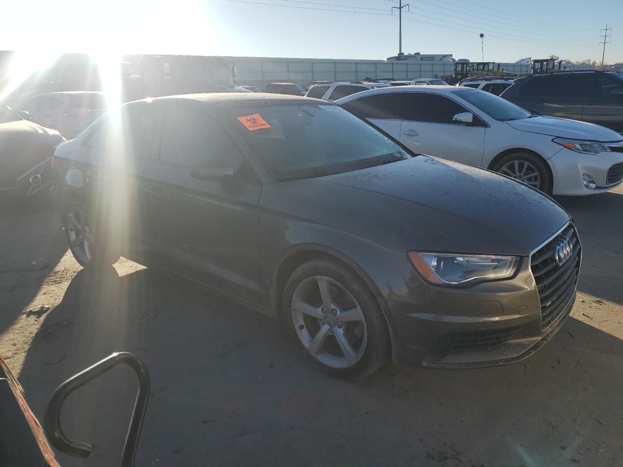 2015 Audi A3 VIN WAUACGFF8F1143889 Copart auction photo, front end damage thumbnail 4