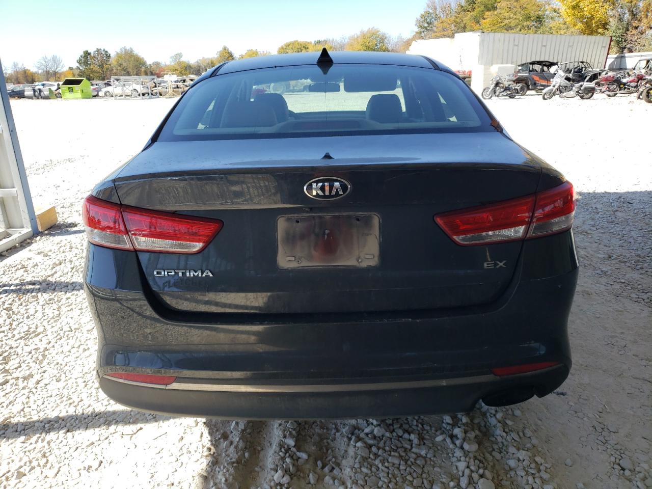 2016 KIA Optima VIN 5XXGU4L30GG010844 Copart auction photo, front end / minor dent/scratches damage thumbnail 6