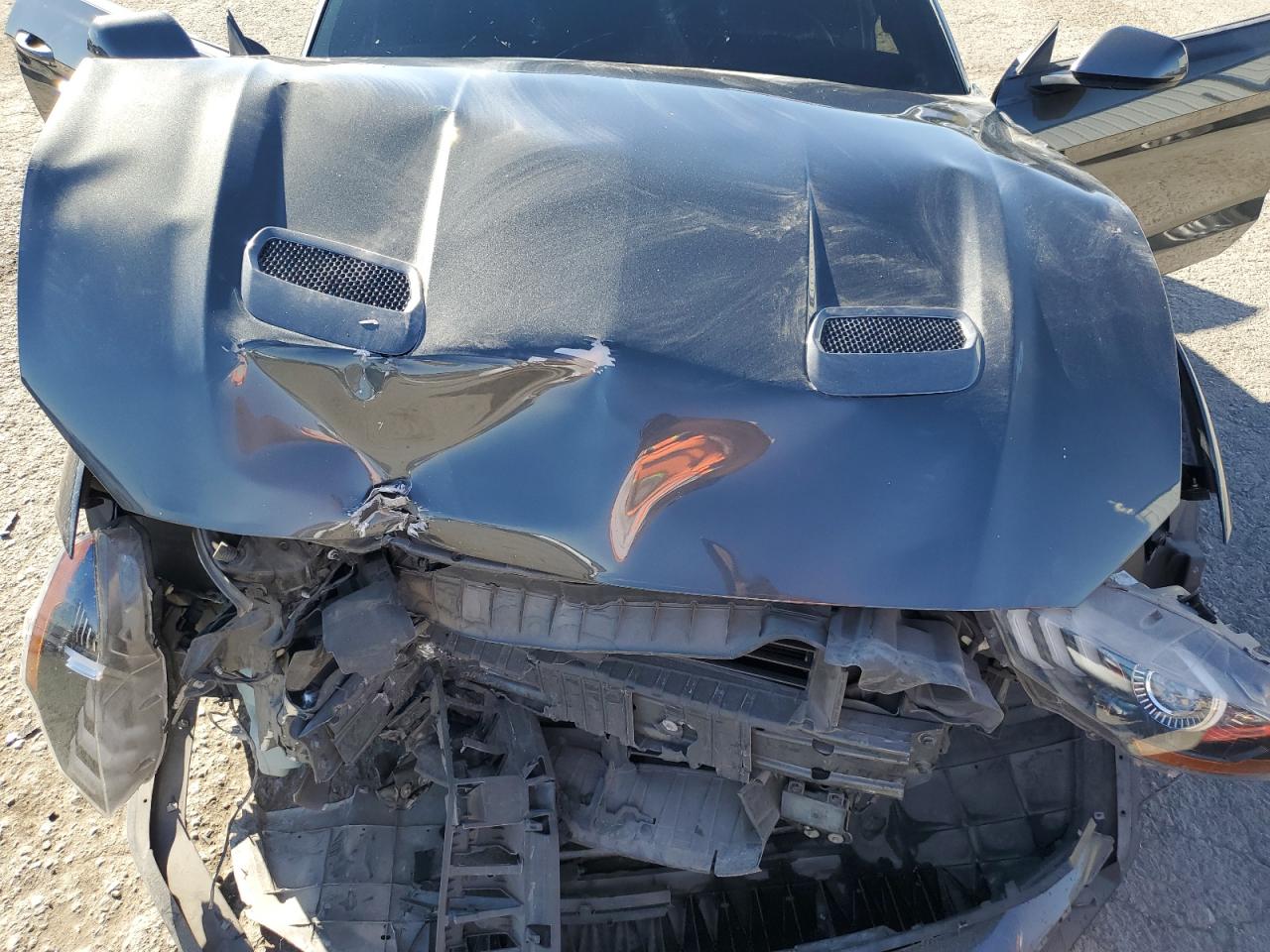 2020 Ford Mustang VIN 1FA6P8TH5L5130682 Copart auction photo, front end damage thumbnail 13