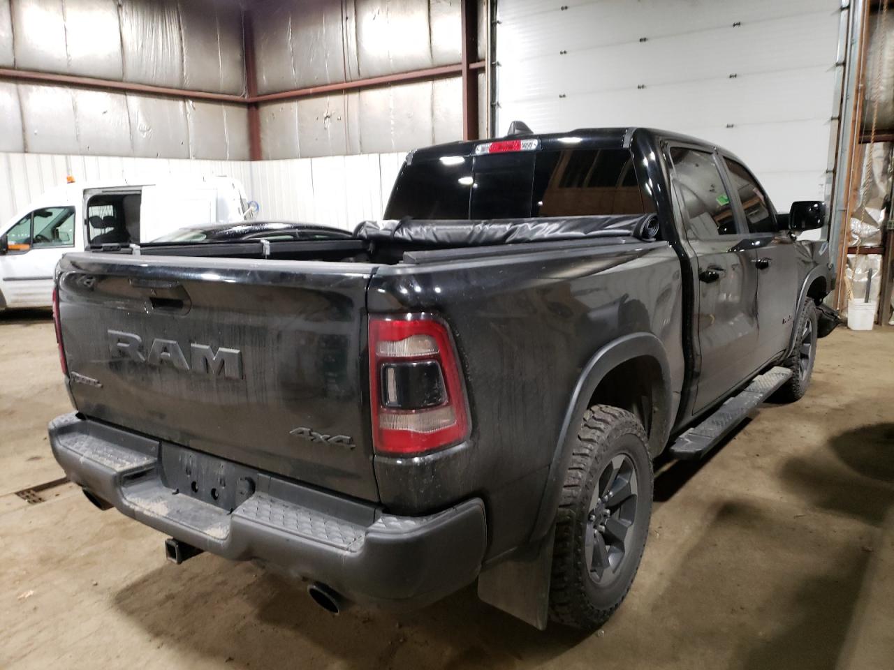2019 RAM 1500 VIN 1C6SRFLT4KN583614 Copart auction photo, front end damage thumbnail 3