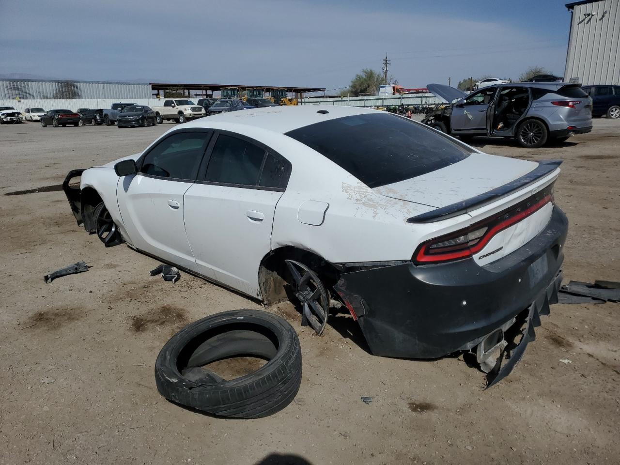 2021 Dodge Charger VIN 2C3CDXBG8MH515578 Copart auction photo, vandalism / front end damage thumbnail 2