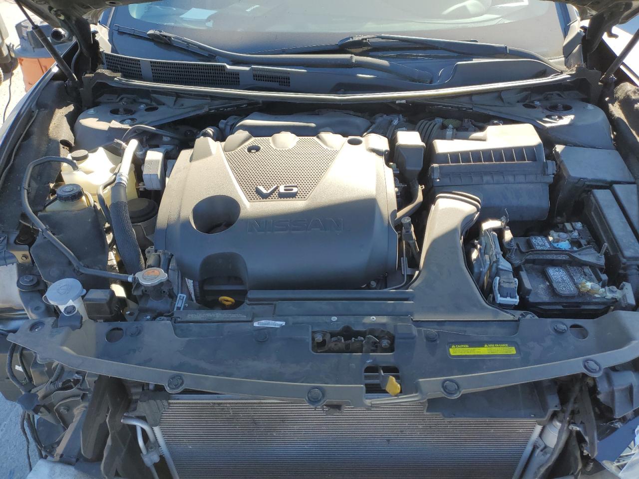 2017 Nissan Maxima VIN 1N4AA6AP1HC382295 Copart auction photo, all over damage thumbnail 12