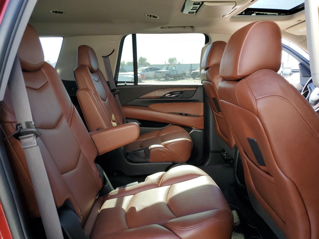 2016 Cadillac Escalade VIN 1GYS4CKJ9GR149107 Copart auction photo, burn - engine damage thumbnail 11