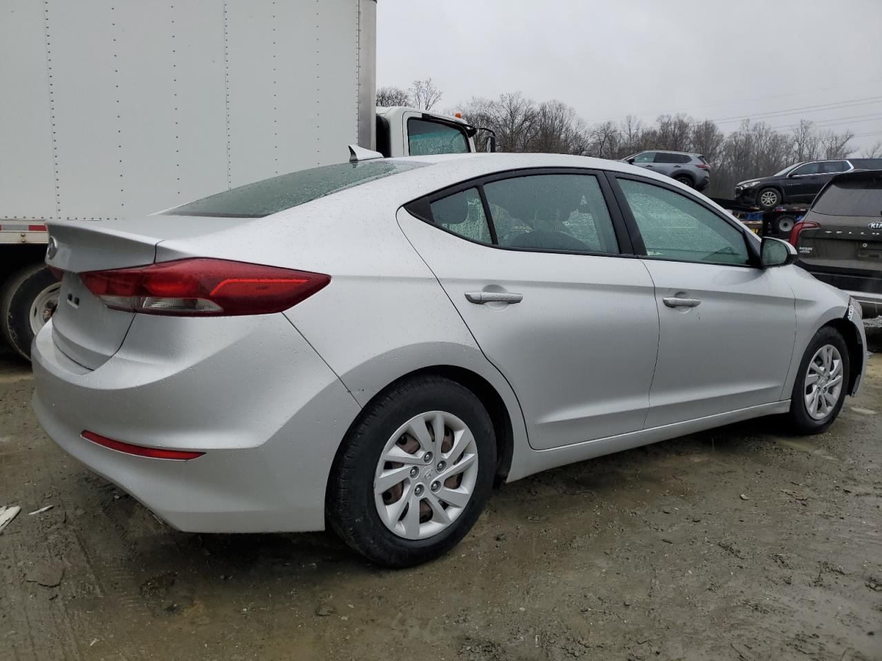 2018 Hyundai Elantra VIN 5NPD74LF1JH395377 Copart auction photo, undercarriage damage thumbnail 3