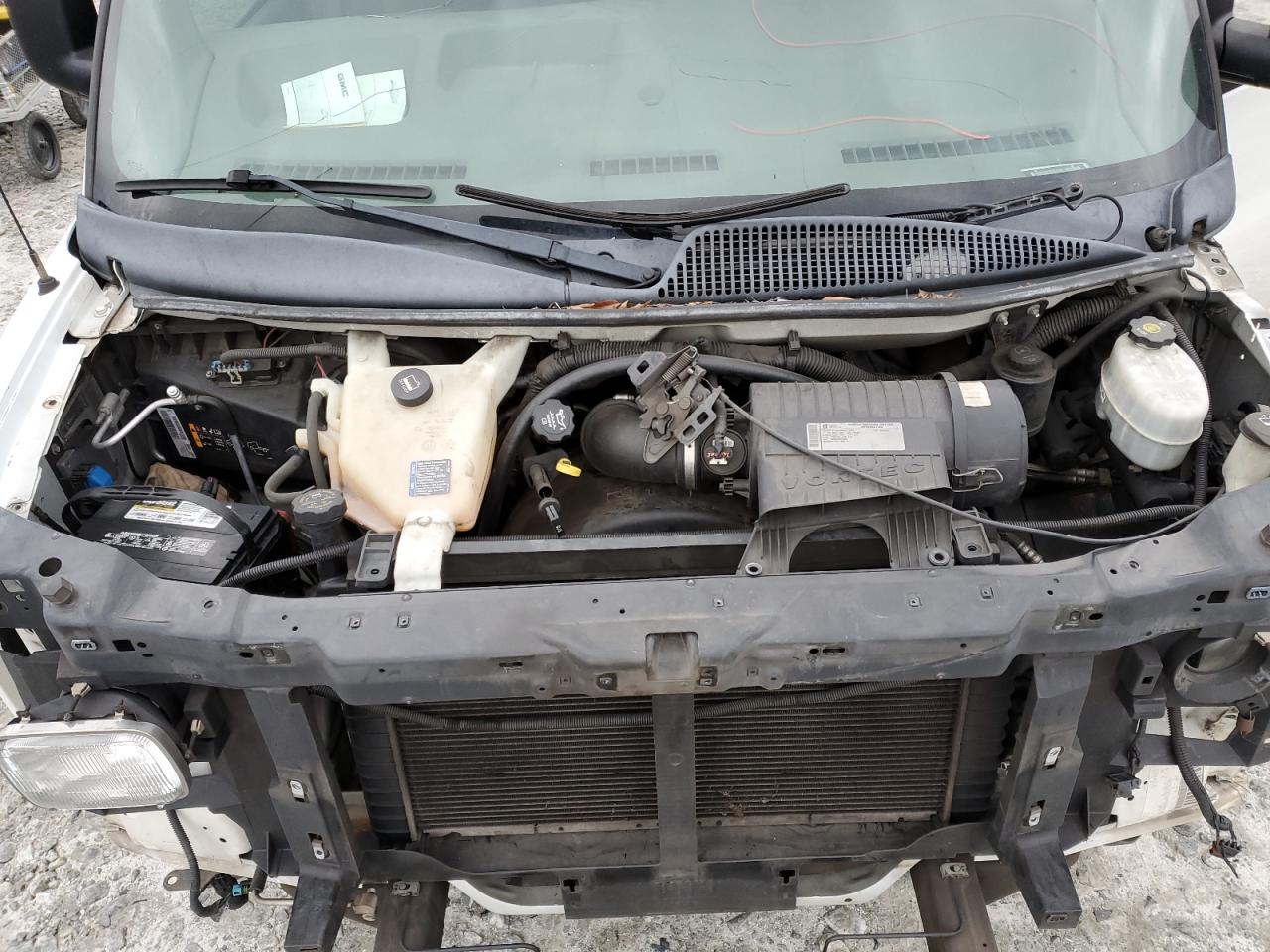 2012 GMC Savana VIN 1GTS7AFX5C1124035 Copart auction photo, front end damage thumbnail 11