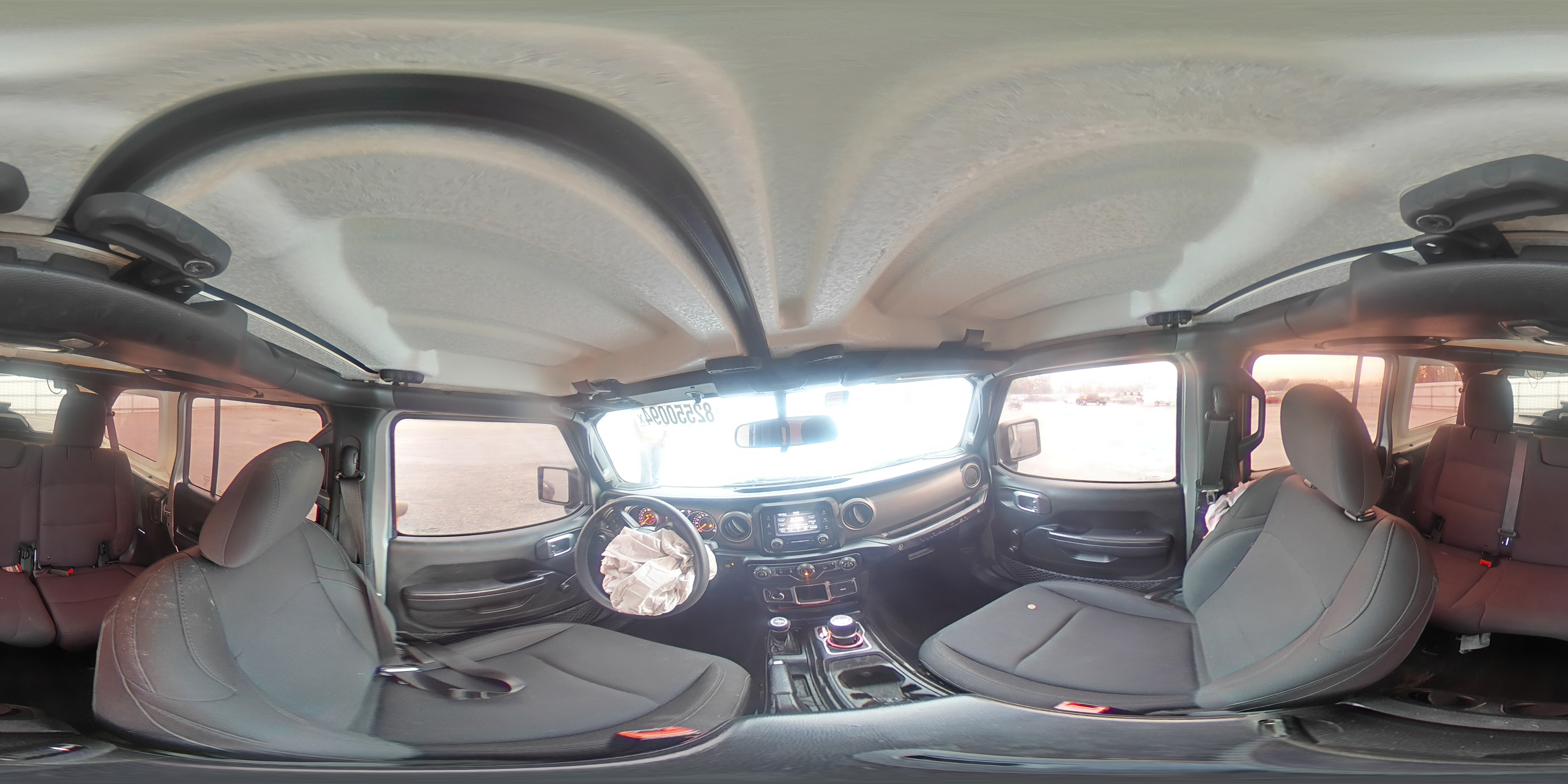 2018 Jeep Wrangler VIN 1C4HJXDN8JW223058 Copart auction photo, side / undercarriage damage thumbnail 12