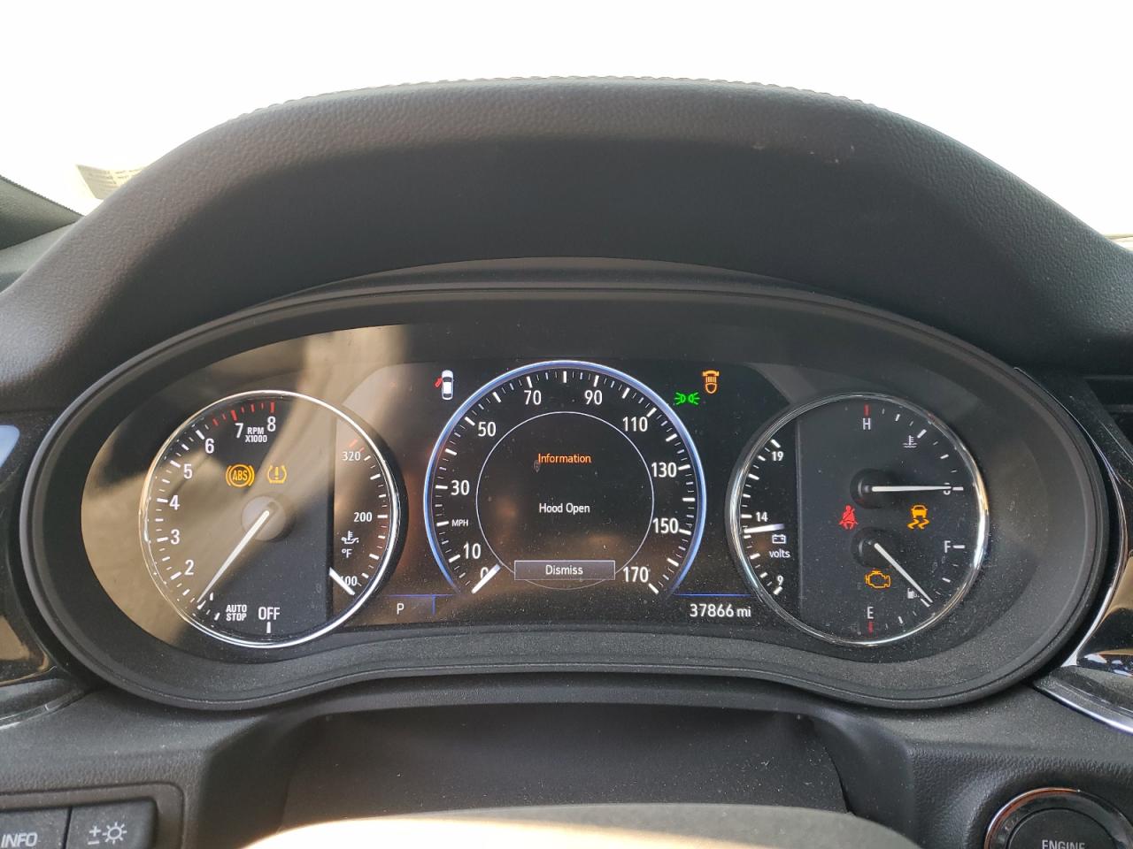 2019 Buick Regal VIN W04GS6SS1K1073816 Copart auction photo, front end damage thumbnail 9