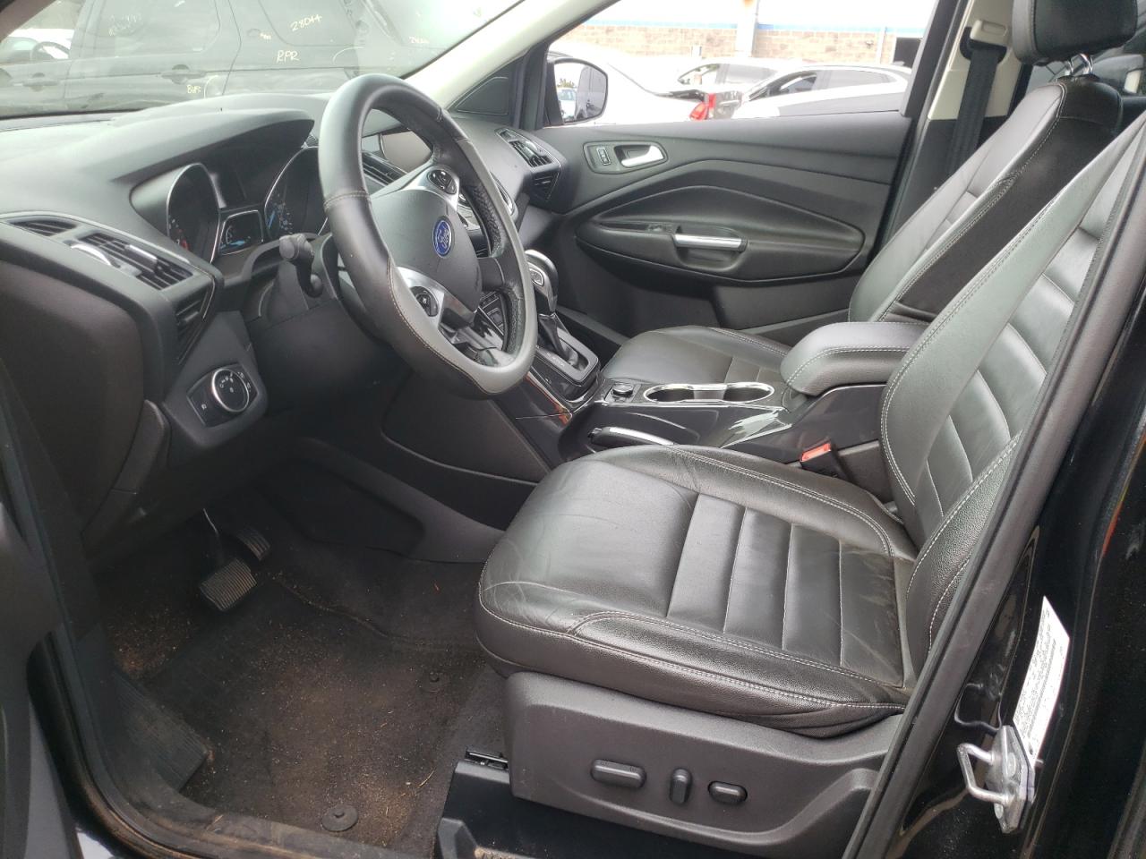 2015 Ford Escape VIN 1FMCU9JX5FUB92160 Copart auction photo, side / front end damage thumbnail 7