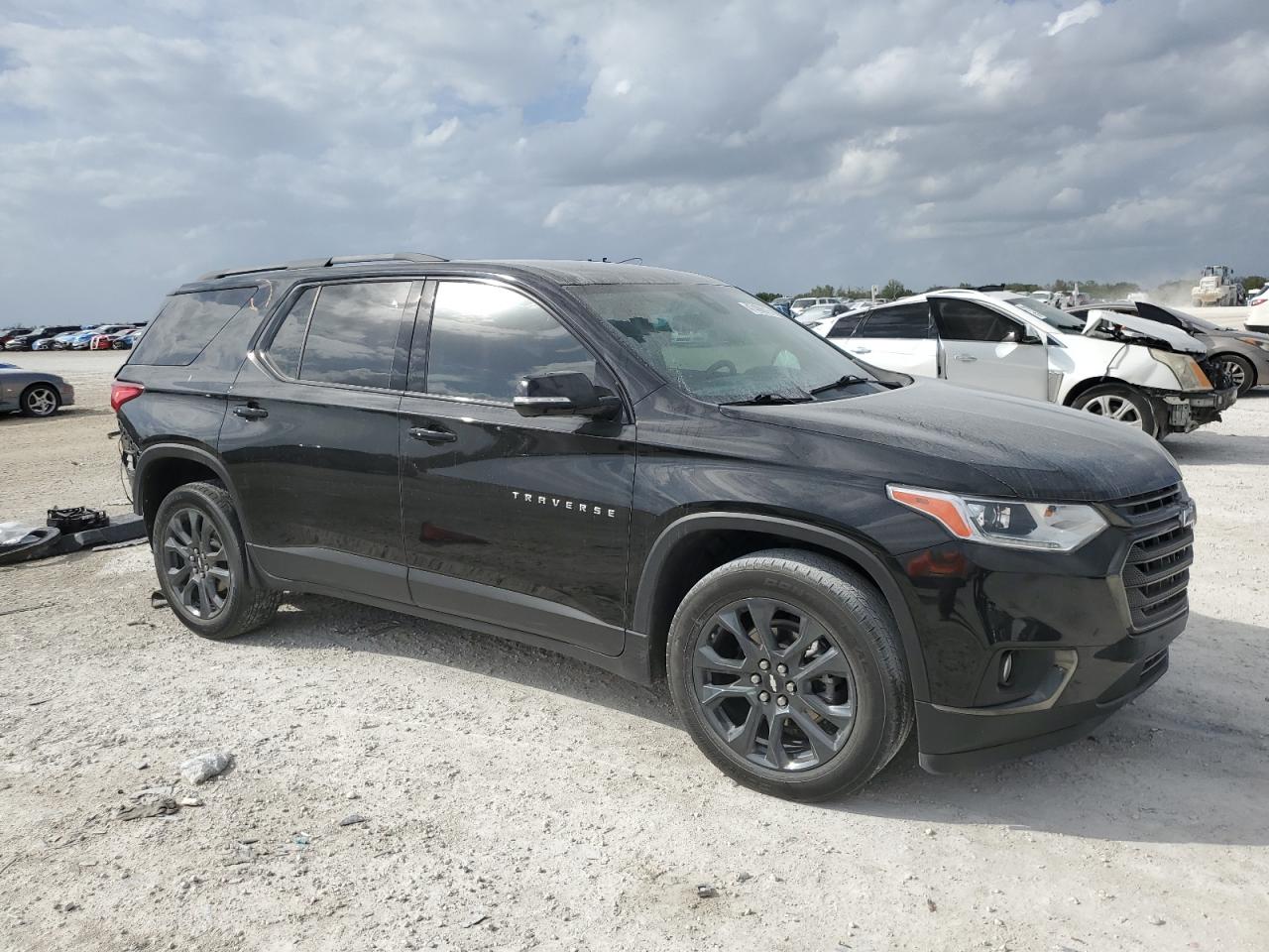2020 Chevrolet Traverse VIN 1GNERJKW7LJ302801 Copart auction photo, rear end damage thumbnail 4