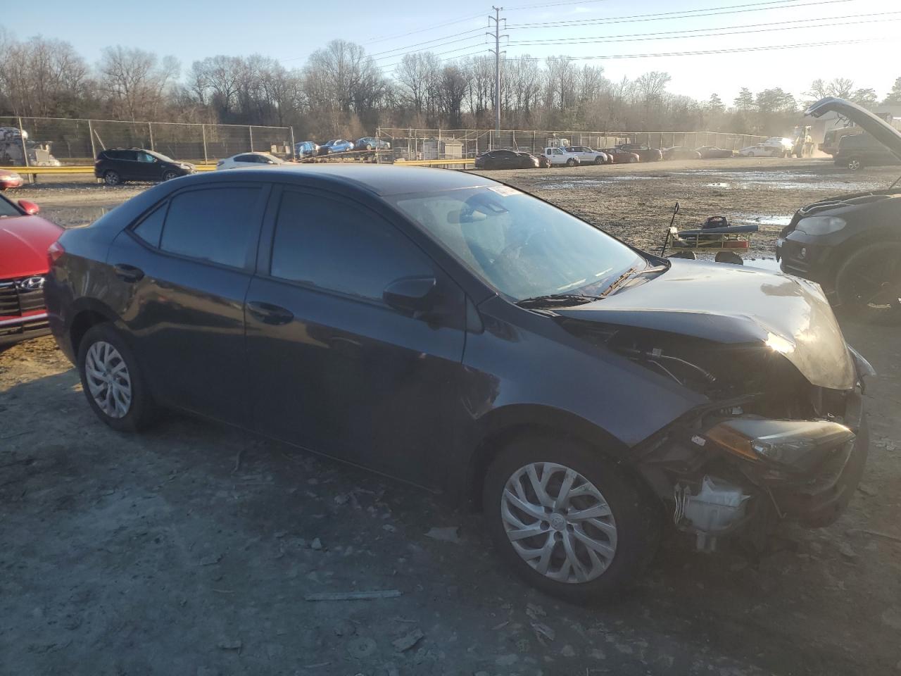 2019 Toyota Corolla VIN 5YFBURHE9KP921773 Copart auction photo, all over damage thumbnail 4