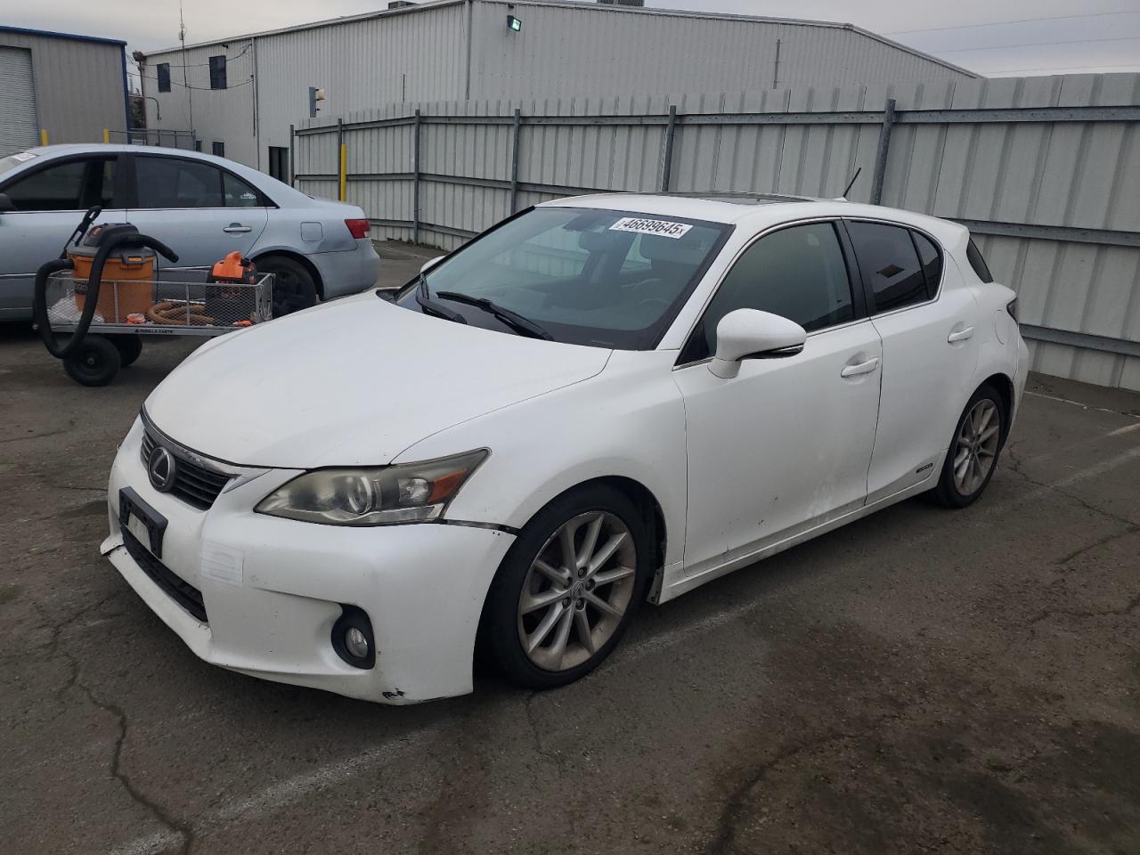 2012 Lexus CT VIN JTHKD5BH3C2116846