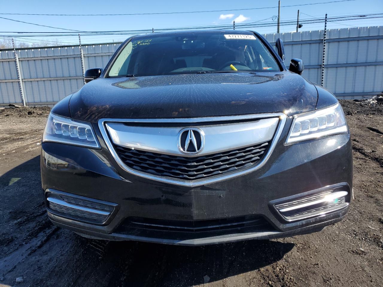 2016 Acura MDX VIN 5FRYD4H43GB017908 Copart auction photo, side damage thumbnail 5