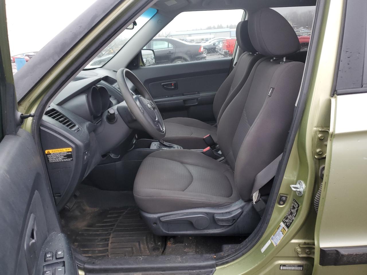 2012 KIA Soul VIN KNDJT2A55C7459957 Copart auction photo, front end / side damage thumbnail 7