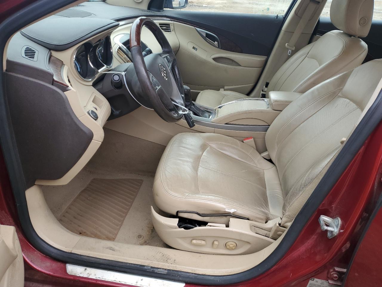 2010 Buick LaCrosse VIN 1G4GC5EG1AF175215 Copart auction photo, all over damage thumbnail 7