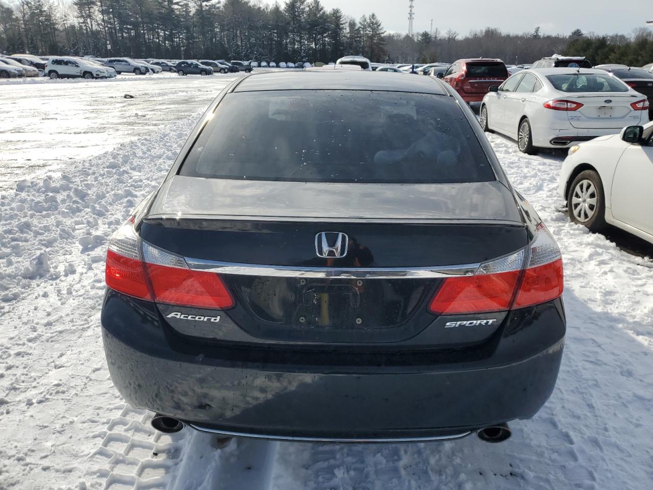 2014 Honda Accord VIN 1HGCR2F54EA119562 Copart auction photo, front end / minor dent/scratches damage thumbnail 6