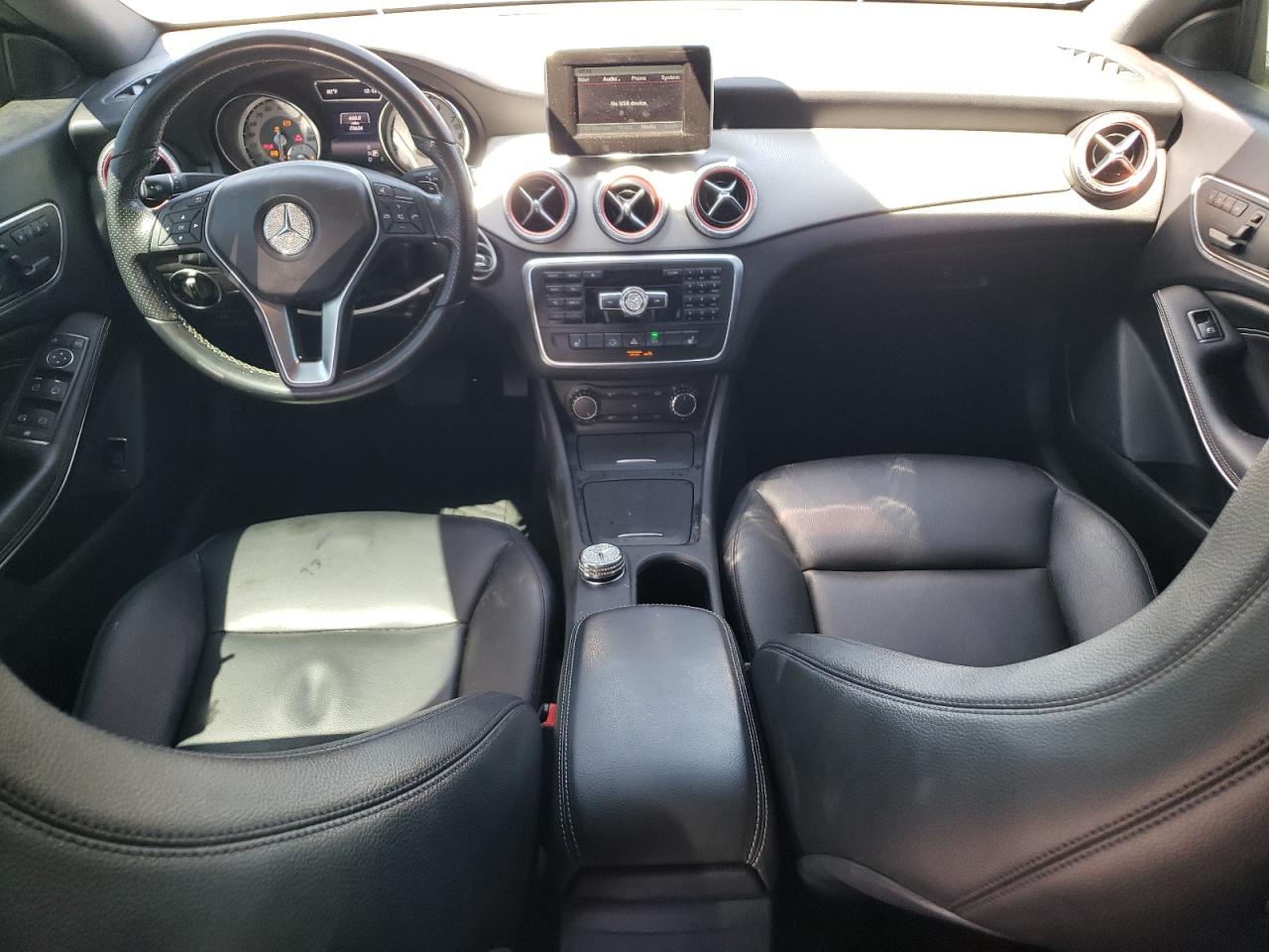 2014 Mercedes-Benz CLA-klasse VIN WDDSJ4GB7EN110533 Copart auction photo, undercarriage / mechanical damage thumbnail 8