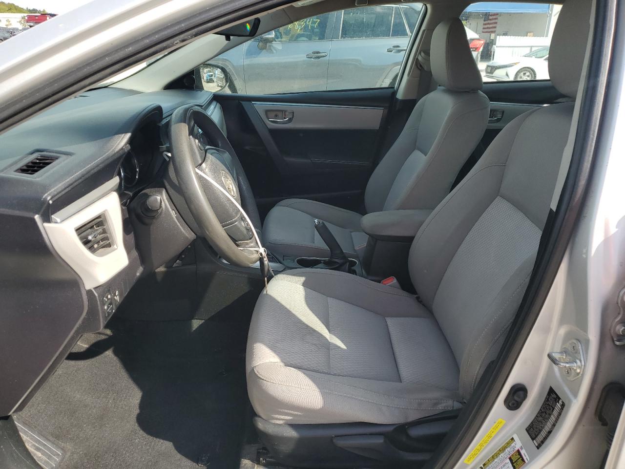 2015 Toyota Corolla VIN 5YFBURHE8FP303107 Copart auction photo, rear end damage thumbnail 7