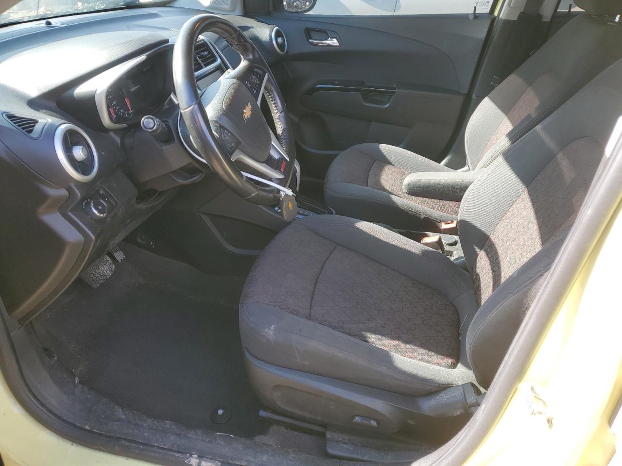 2017 Chevrolet Sonic VIN 1G1JD6SB1H4156667 Copart auction photo, front end damage thumbnail 7