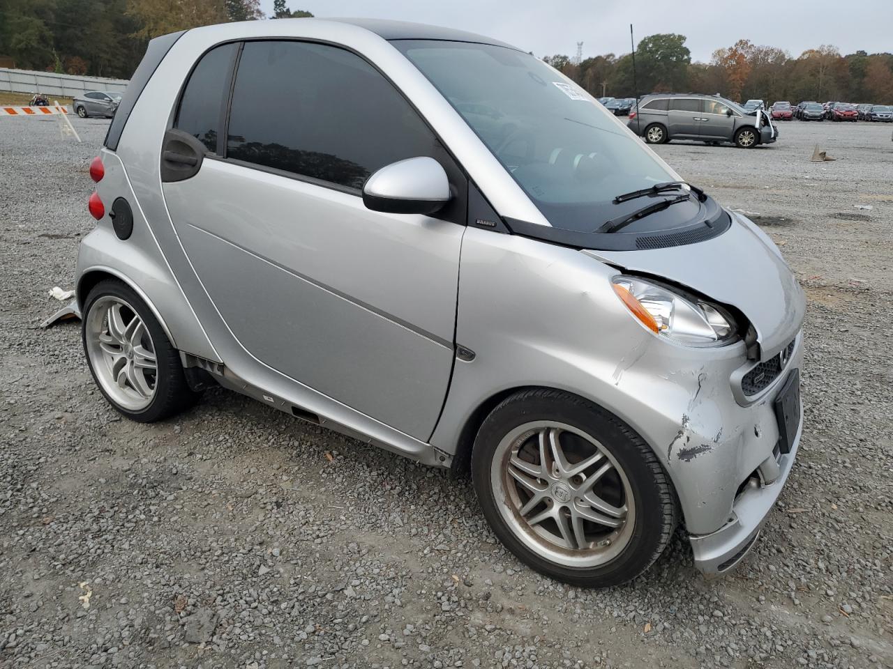 2015 Smart Fortwo VIN WMEEJ3BA5FK816808 Copart auction photo, front end / side damage thumbnail 4