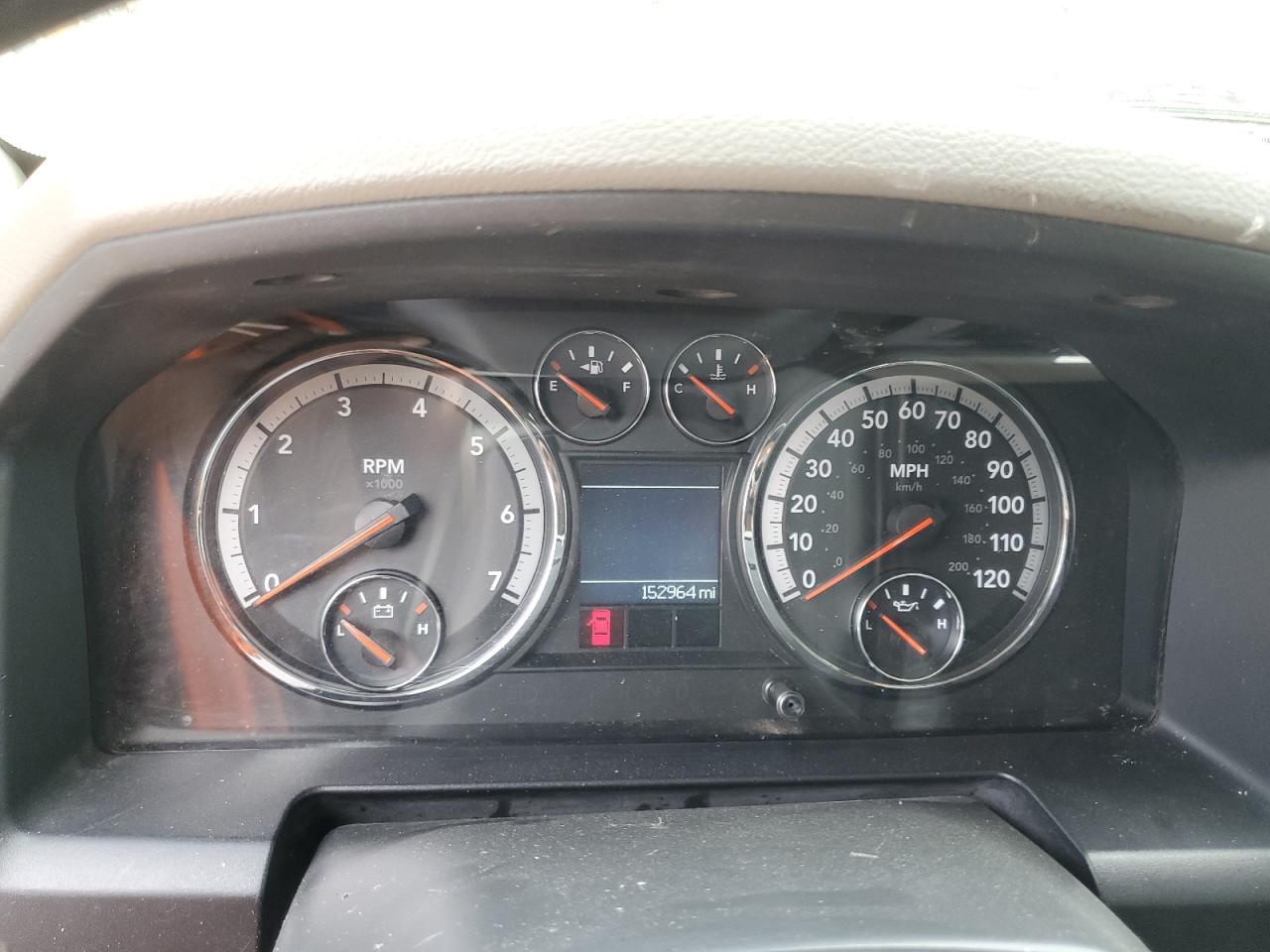 2011 Dodge RAM VIN 1D7RB1GT3BS577769 Copart auction photo, front end damage thumbnail 9