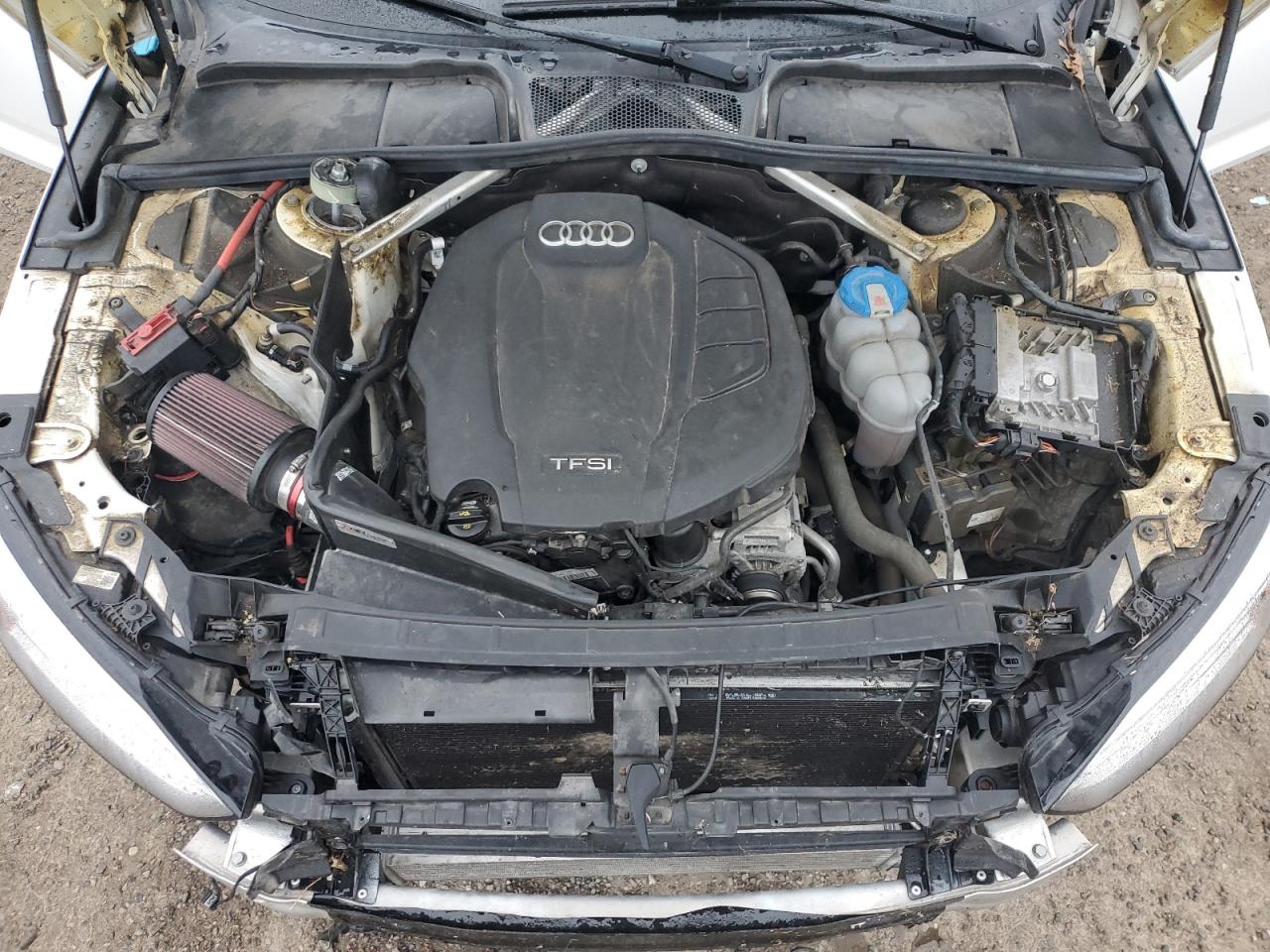 2018 Audi A5 VIN WAUENCF55JA082456 Copart auction photo, rear end / front end damage thumbnail 11