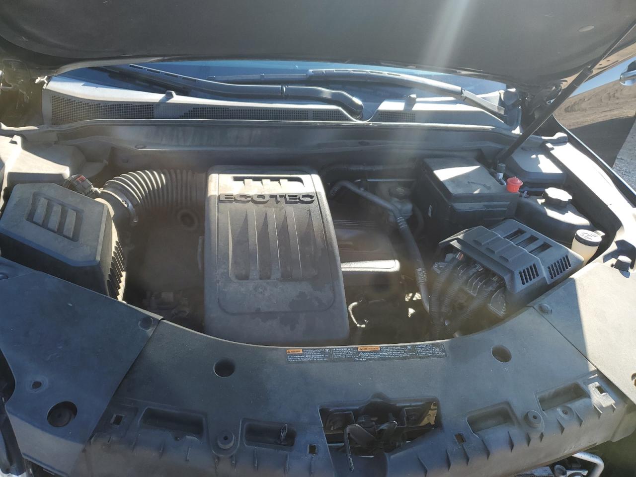 2013 Chevrolet Equinox VIN 2GNALDEK8D6260101 Copart auction photo, front end damage thumbnail 12