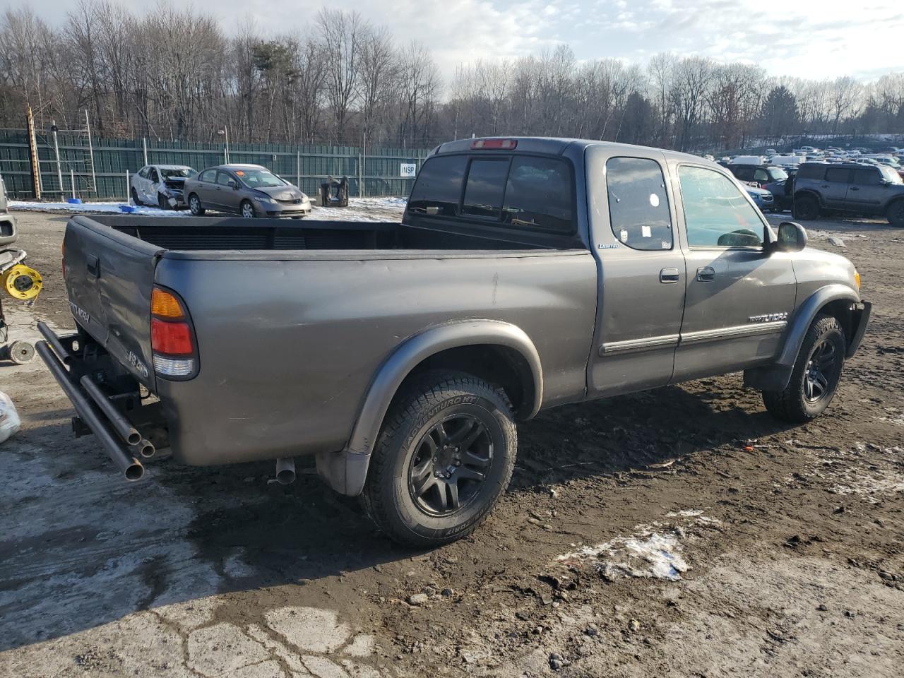 2003 Toyota Tundra VIN 5TBBT48113S437164 Copart auction photo, front end / rear end damage thumbnail 3