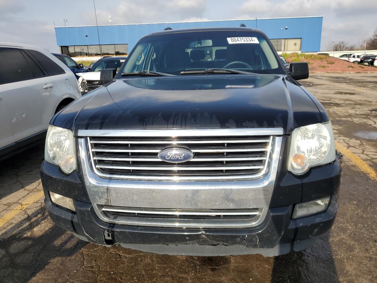 2009 Ford Explorer VIN 1FMEU73E09UA31602 Copart auction photo, front end / side damage thumbnail 5