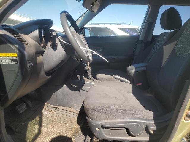 2011 KIA Soul VIN KNDJT2A23B7259955 Copart auction photo, front end / side damage thumbnail 7
