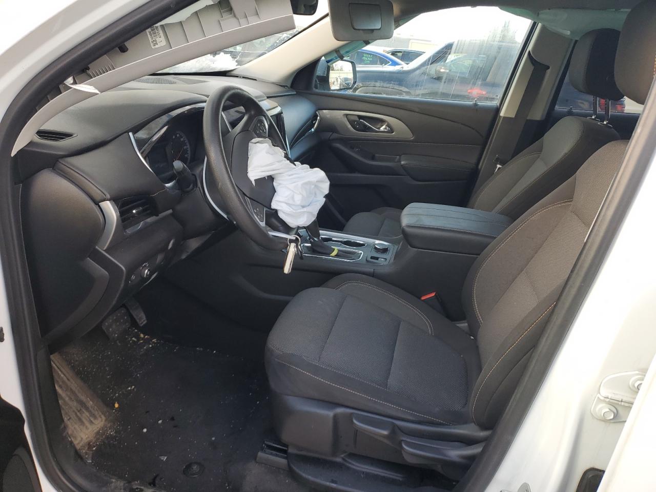 2020 Chevrolet Traverse VIN 1GNEVFKW4LJ205385 Copart auction photo, front end / side damage thumbnail 7