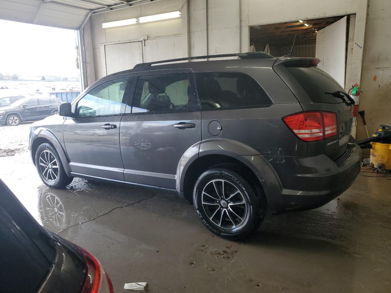 2018 Dodge Journey VIN 3C4PDCABXJT448240 Copart auction photo, side / undercarriage damage thumbnail 2