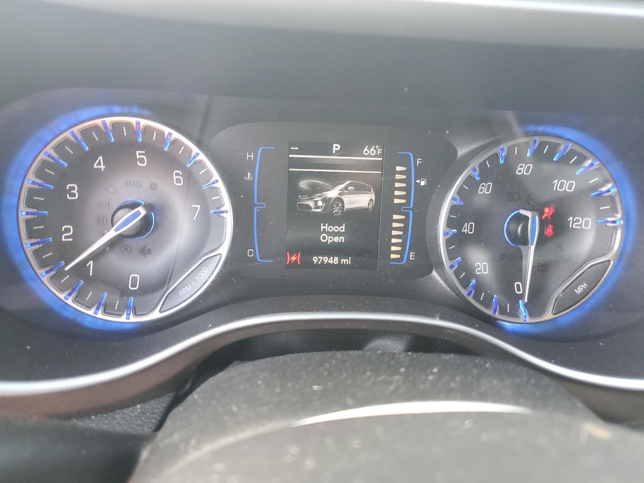 2018 Chrysler Pacifica VIN 2C4RC1BG5JR192988 Copart auction photo, front end damage thumbnail 9
