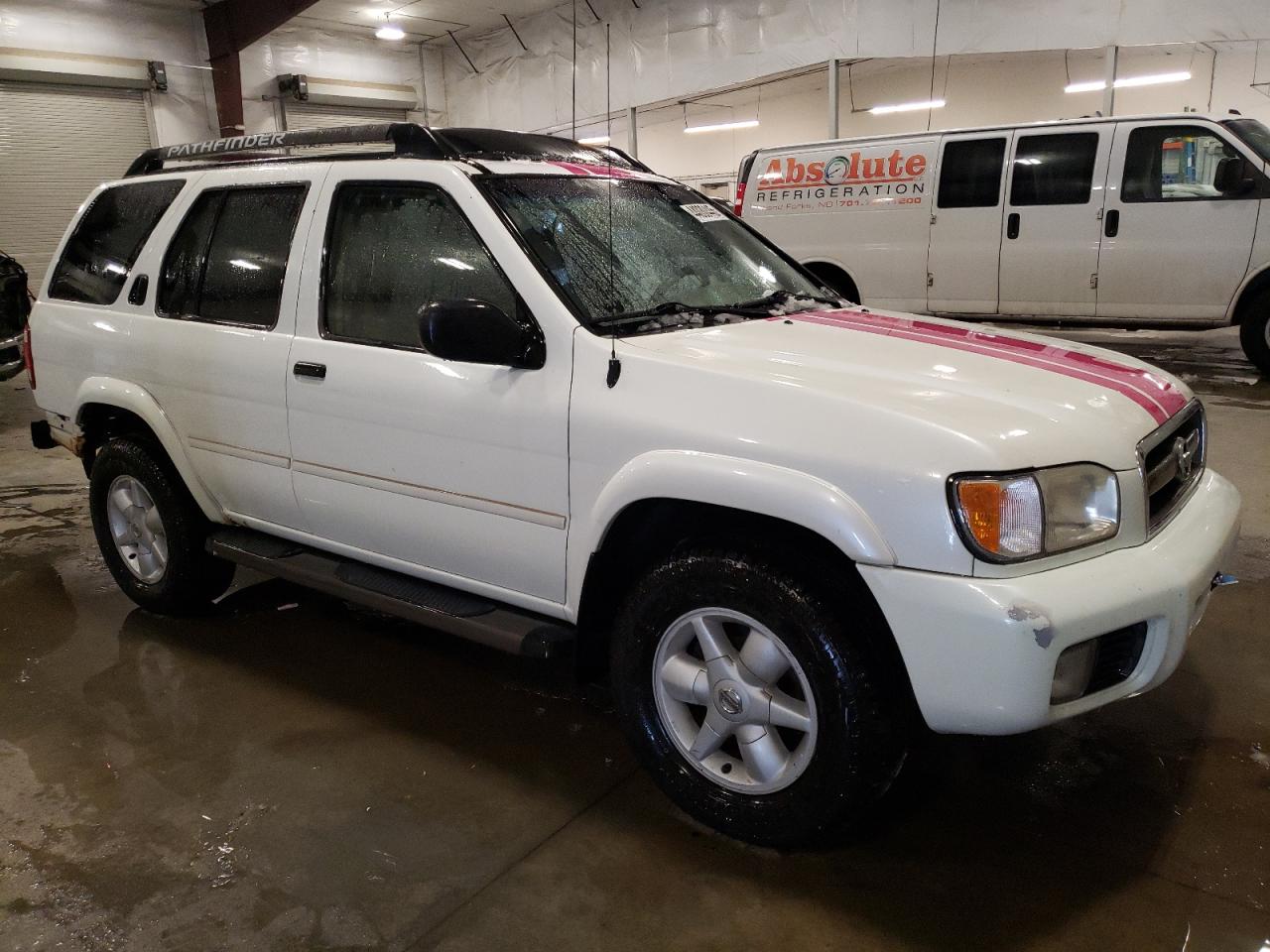 2002 Nissan Pathfinder VIN JN8DR09XX2W653401 Copart auction photo, all over damage thumbnail 4