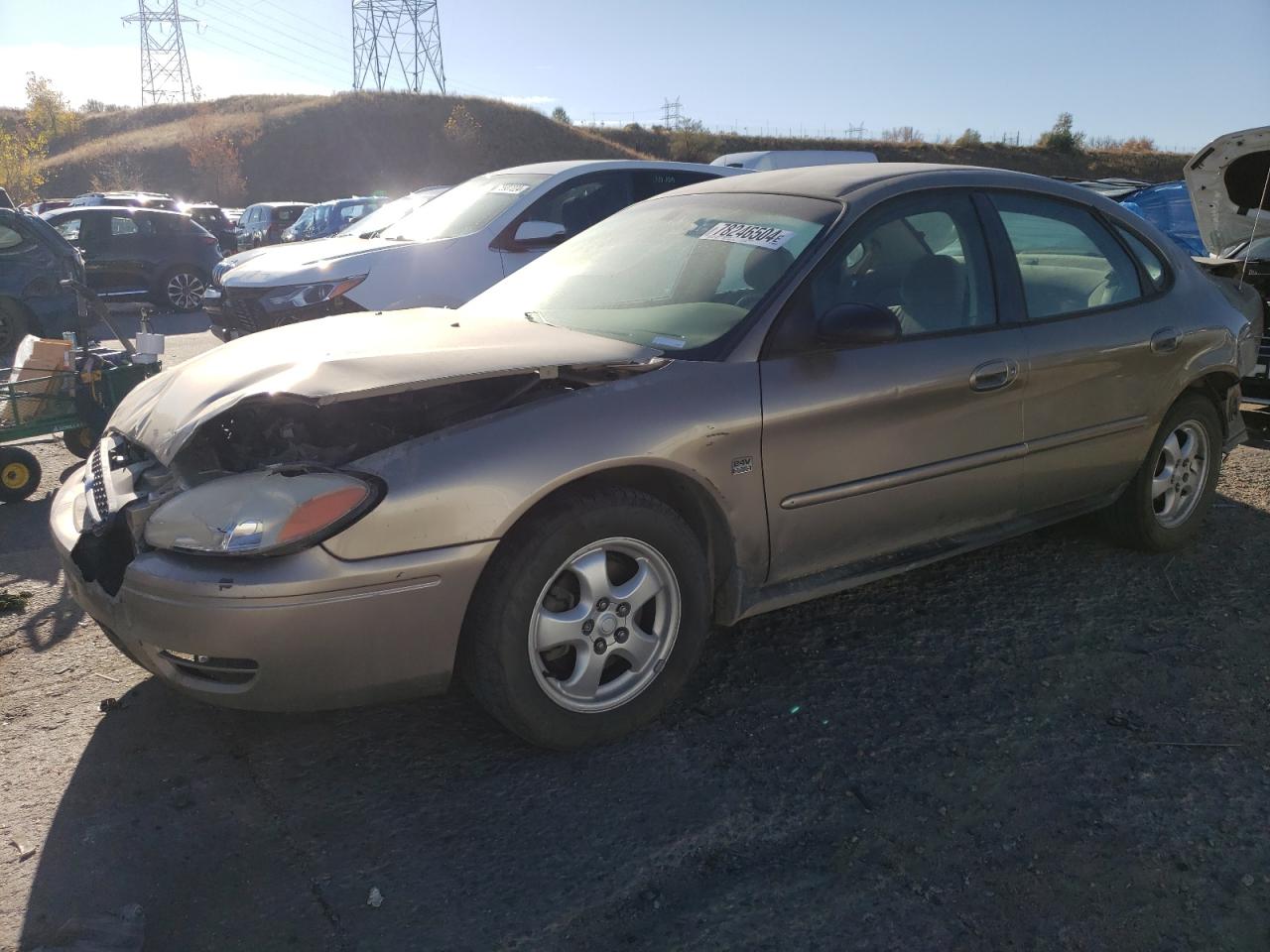 2004 Ford Taurus VIN 1FAFP55S84G161616