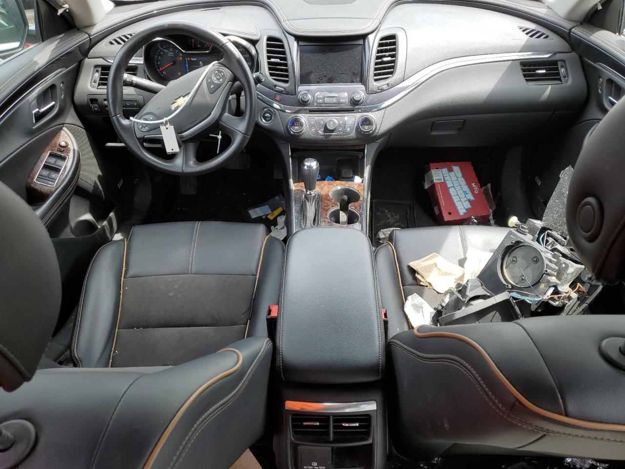 2014 Chevrolet Impala VIN 1G1125S32EU126176 Copart auction photo, front end / side damage thumbnail 8