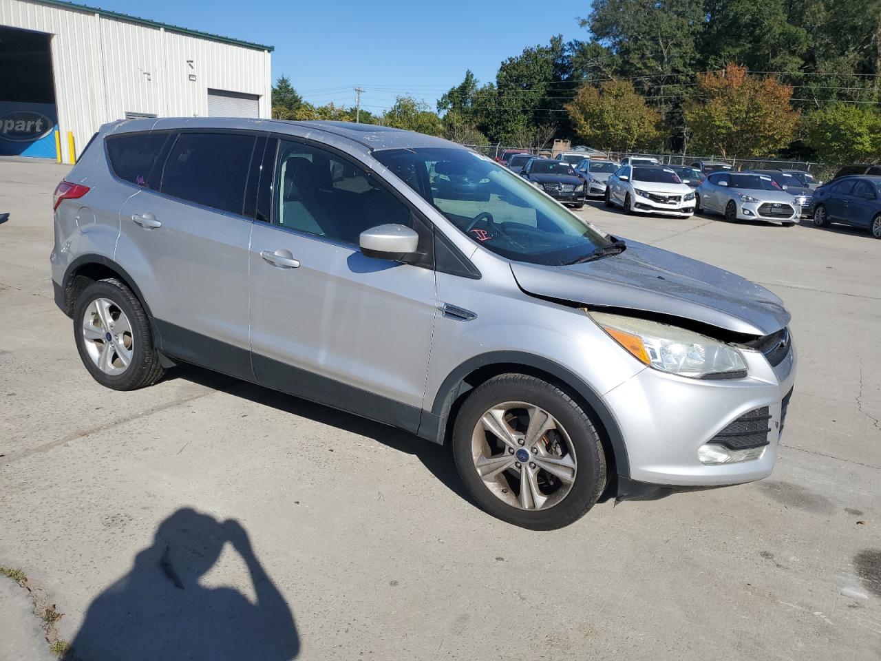 2014 Ford Escape VIN 1FMCU0GX7EUE19382 Copart auction photo, top/roof / all over damage thumbnail 4
