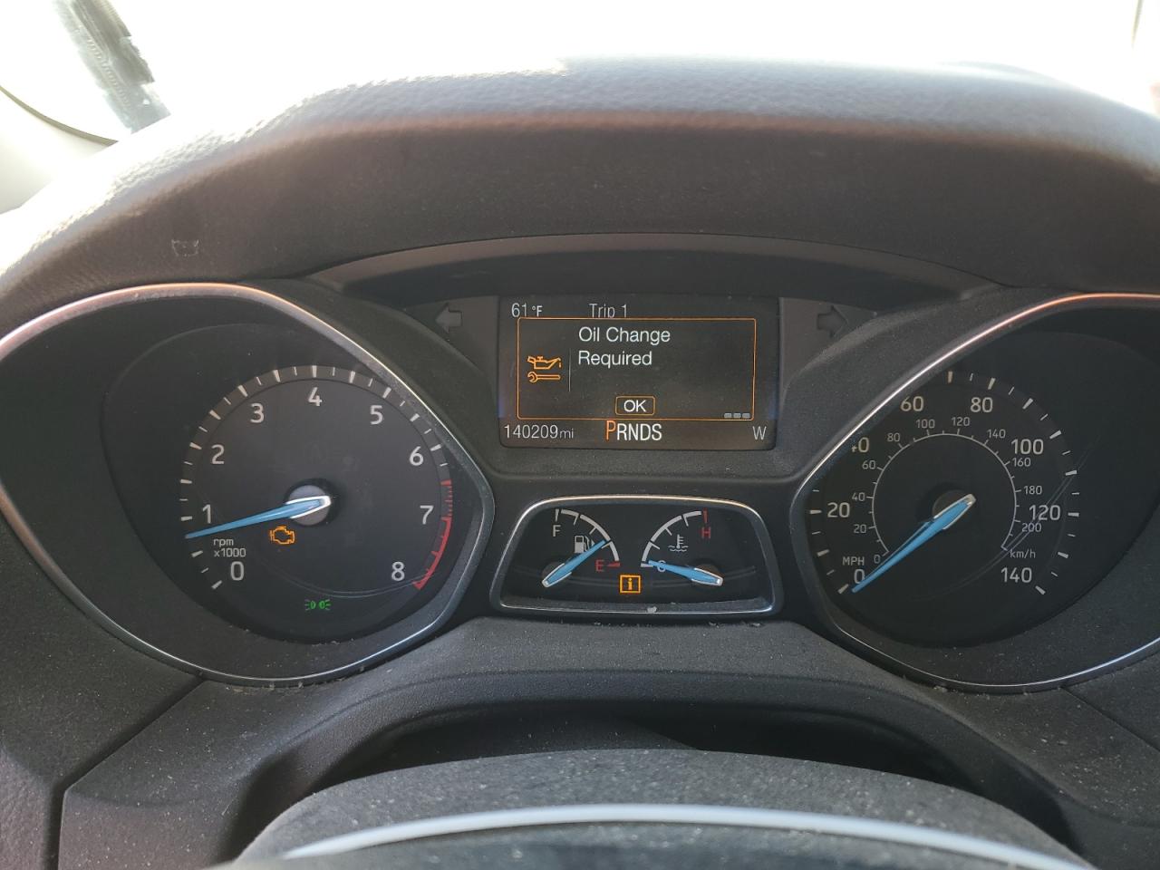 2018 Ford Focus VIN 1FADP3J2XJL209881 Copart auction photo, front end / minor dent/scratches damage thumbnail 9