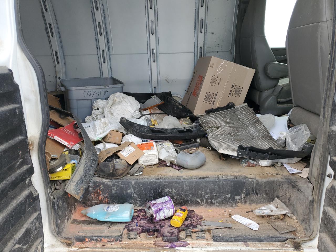 2018 Chevrolet Express VIN 1GCWGAFG2J1303714 Copart auction photo, front end damage thumbnail 12
